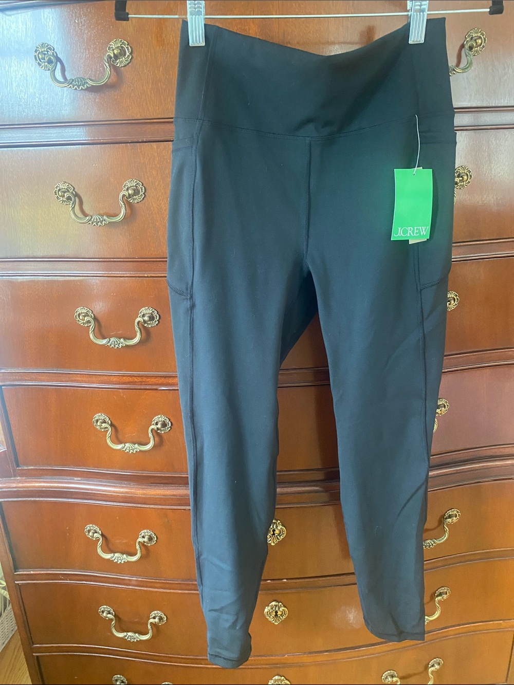 J. Crew Black High-Waist Pocket Leggings NWT